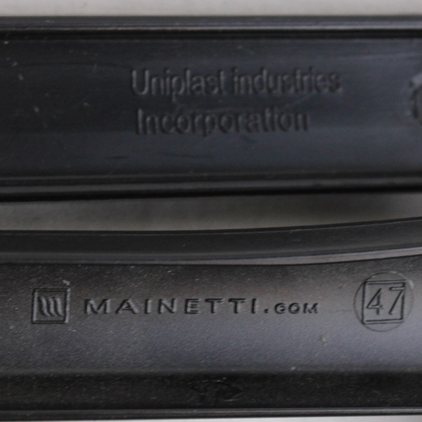 Mixed Lot of 10 Black Plastic Retail Pants Skirt Hangers