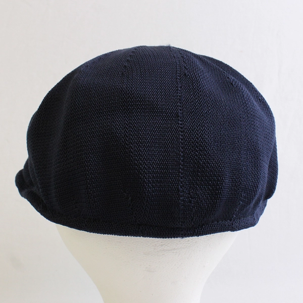 Broner Wear It Men's L Navy Blue Knit Cabbie Newsboy Cap