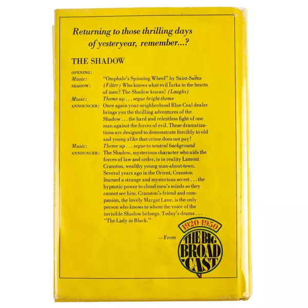 The Big Broadcast 1920-1950 by Frank Buxton & Bill Owen 1972 Good