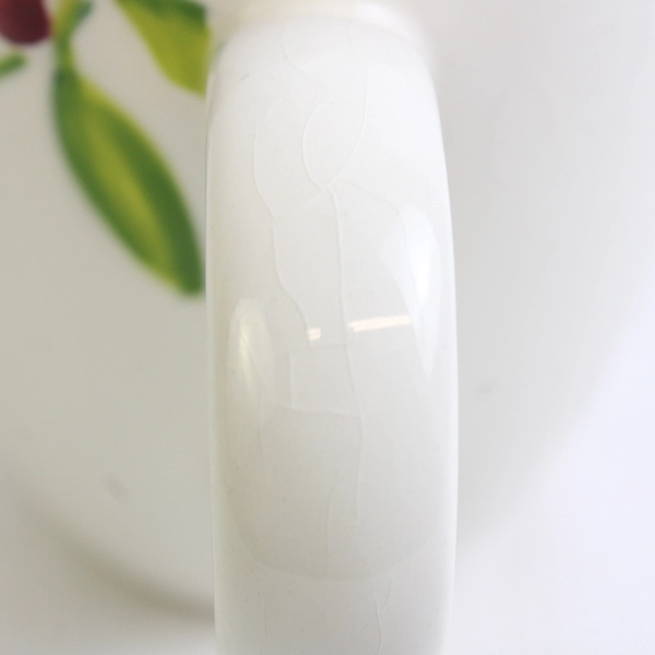 Home Studio Garden Bouquet Burgundy Flowers Ceramic Coffee Mug