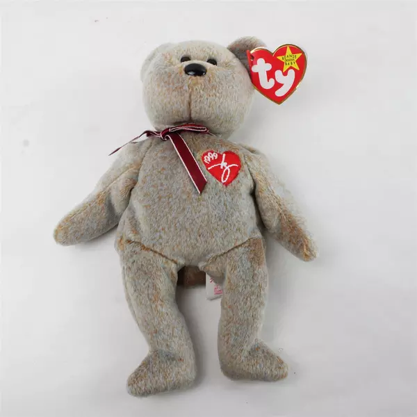 TY Beanie Babies 1999 Signature Bear Brown With Tag Plush Toy
