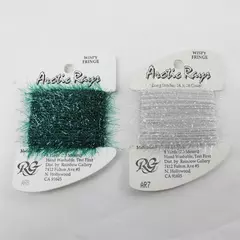Lot of 2  Rainbow Gallery Arctic Rays Wispy Fringe Fiber Thread, New 