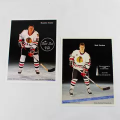 Lot of 2 Portland Winterhawks 8x10 Photos Brandon Coates Nick Vachon