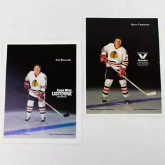 Lot of 2 Portland Winterhawks 8x10 Photos Jiri Beranek & Dave Cammock