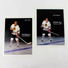 Lot of 2 Portland Winterhawks 8x10 Photos Nolan Pratt Brad Swanson