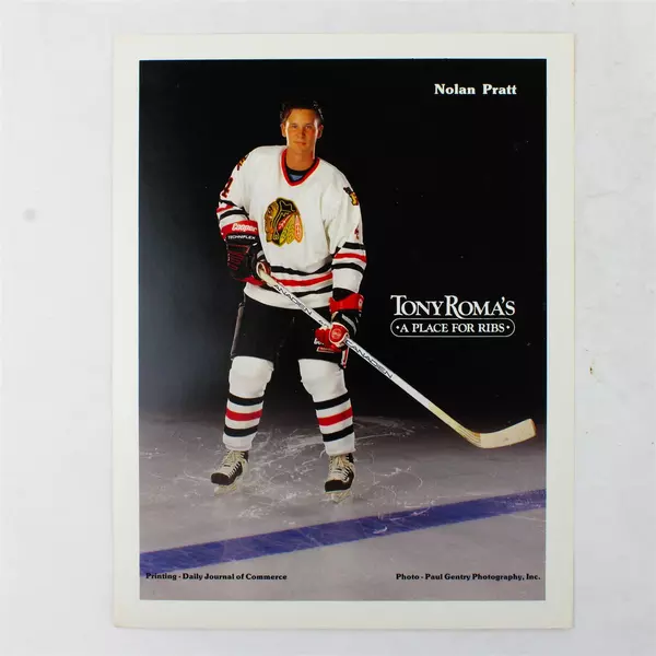 Lot of 2 Portland Winterhawks 8x10 Photos Nolan Pratt Brad Swanson