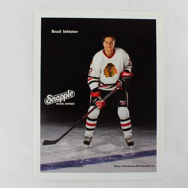 Lot of 2 Portland Winterhawks 8x10 Photos Matt Davidson Brad Isbister