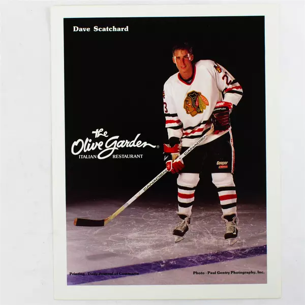 Lot of 2 Portland Winterhawks 8x10 Photos Scott Nichol Dave Scatchard