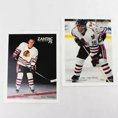 Lot of 2 Portland Winterhawks 8x10 Photos Andrej Podkonicky Tyler Murray