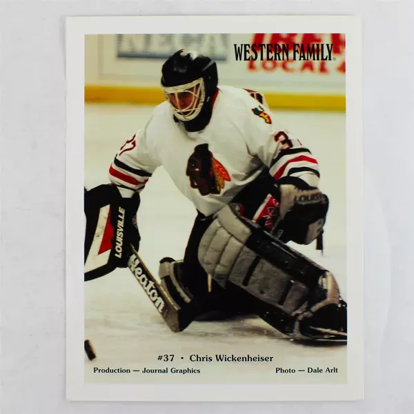 Lot of 2 Portland Winterhawks 8x10 Photos Jason LaBarbera Chris Wickenheiser