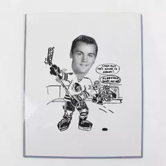 Portland Winterhawks 8x10 Caricature Print Collectible