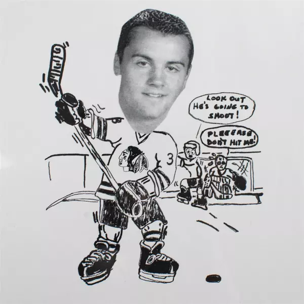 Portland Winterhawks 8x10 Caricature Print Collectible