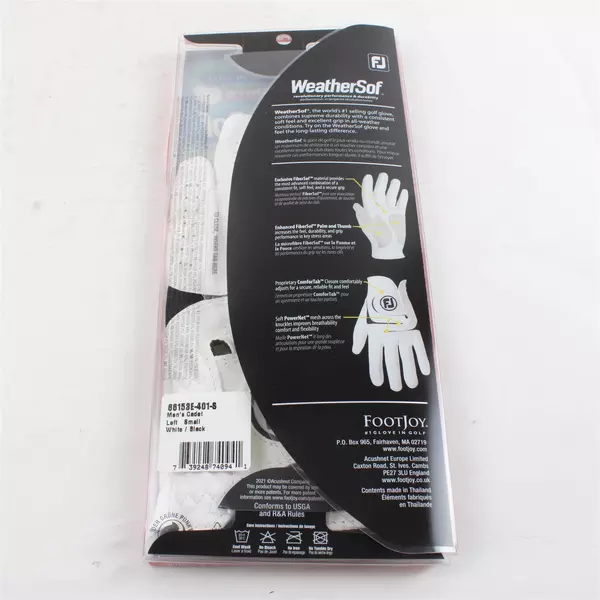 FootJoy WeatherSof Golf Glove Left Hand Size S Only 1-Pack