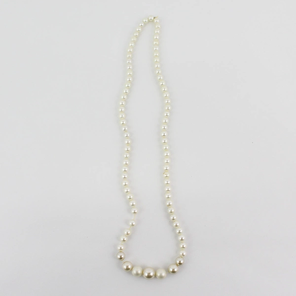 Imitation Strand Pearl Necklace 31”