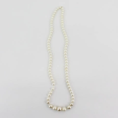 Imitation Strand Pearl Necklace 31”