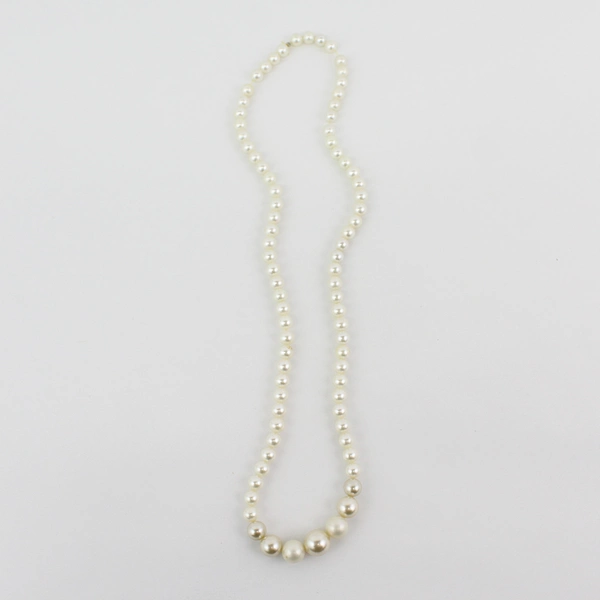 Imitation Strand Pearl Necklace 31”