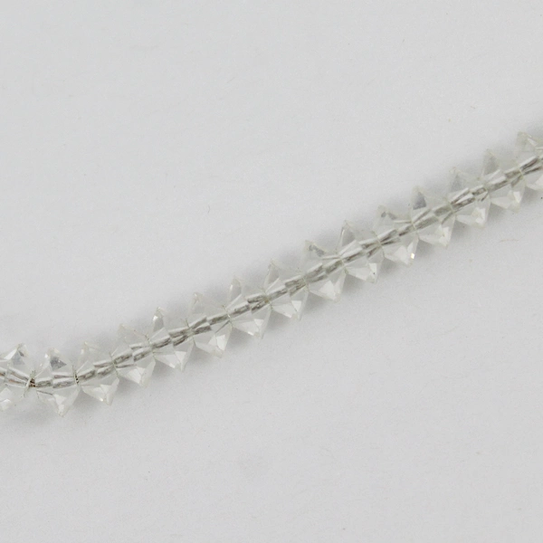 Handmade Double Strand Crystal Choker Necklace 16 Inch