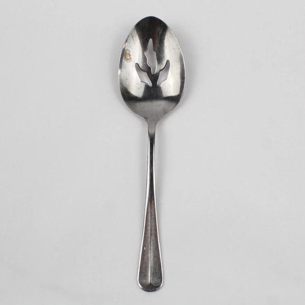 Oyster Bay By Barclay Geneve Stainless Korea Satin Handle Serving Spoon