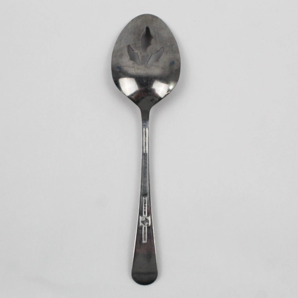 Oyster Bay By Barclay Geneve Stainless Korea Satin Handle Serving Spoon