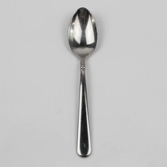 Lenox Pearl Platinum Soup Spoon (Tablespoon) Glossy Stainless 18/8 Flatware