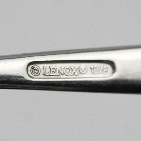 Lenox Pearl Platinum Soup Spoon (Tablespoon) Glossy Stainless 18/8 Flatware