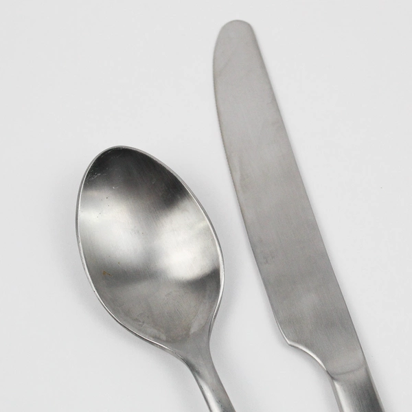 Lot of 2 Cambridge Pepino Stainless Steel Tablespoon Dinner Knife Flatware