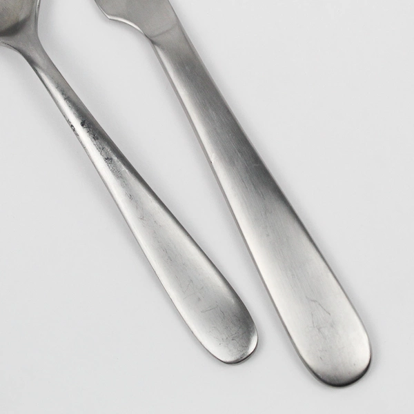 Lot of 2 Cambridge Pepino Stainless Steel Tablespoon Dinner Knife Flatware