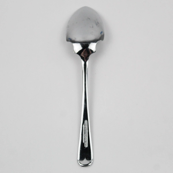 Vintage Unbranded Chrome Plated Sugar Spoon 5” Sheffield England