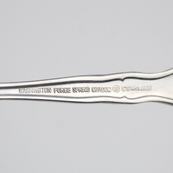 Washington Forge Spring Meadow Stainless Master Butter Knife Burnished