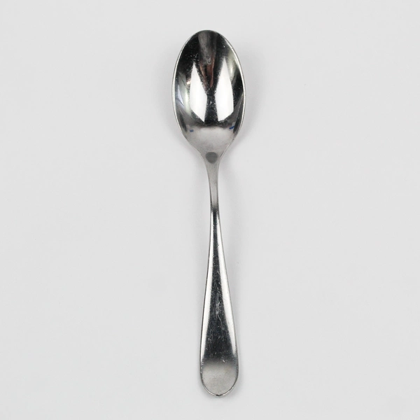 Corby Hall Aspen Teaspoon Thin Plain Curved Tip Stainless Steel 18/10
