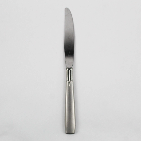 Oneida Satin Accent Dinner Knife Stainless Steel Frosted Handle Flatware