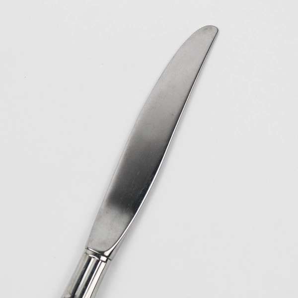 Oneida Satin Accent Dinner Knife Stainless Steel Frosted Handle Flatware
