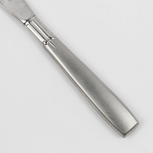 Oneida Satin Accent Dinner Knife Stainless Steel Frosted Handle Flatware