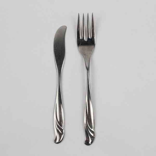 Lot of 2 International Space Salad Fork Butter Knife Stainless