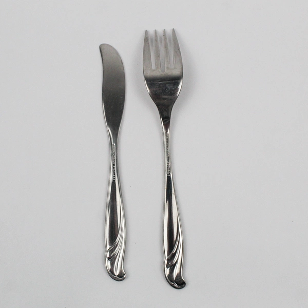 Lot of 2 International Space Salad Fork Butter Knife Stainless