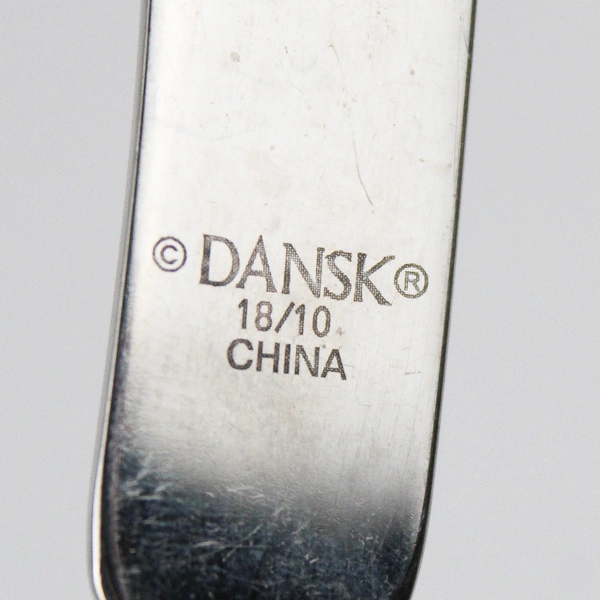 Dansk Butter Knife Spreader Stainless Steel 18/10  Flatware 5.75" Long