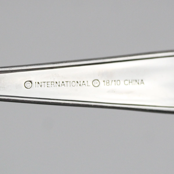 Lot of 4 International Ins636 Tablespoons Stainless Flatware 7" Long