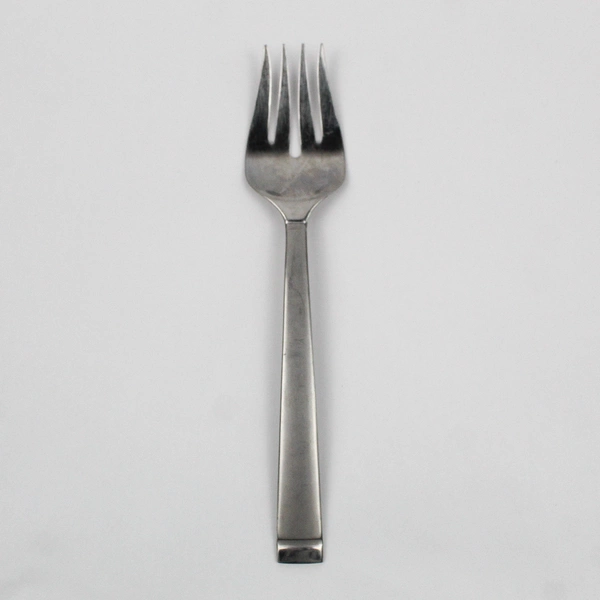 Oneida Silver Frost Cold Meat Serving Fork Stainless Steel 18/8 Flatware