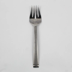 Oneida Silver Frost Cold Meat Serving Fork Stainless Steel 18/8 Flatware