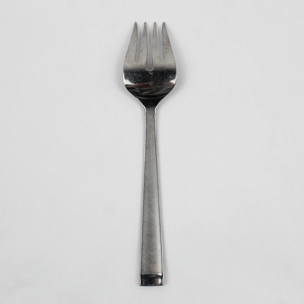 Oneida Silver Frost Cold Meat Serving Fork Stainless Steel 18/8 Flatware