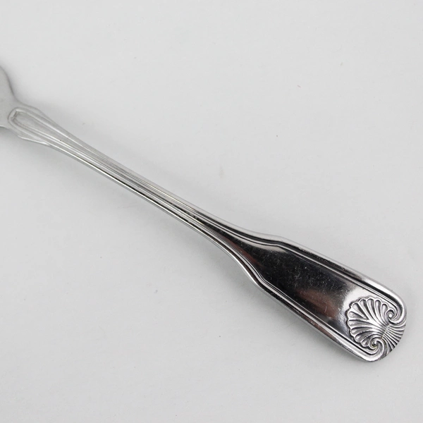 7 Reed & Barton Rebacraft Colonial Shell II Stainless Dinner Forks 2004 Korea