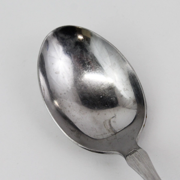 2 Reed & Barton Rebacraft Stainless Colonial Shell II Serving Spoons Korea