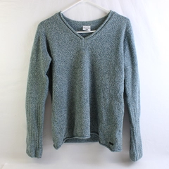 Columbia Women's M Blue Knit Long Sleeve Pullover Sweater
