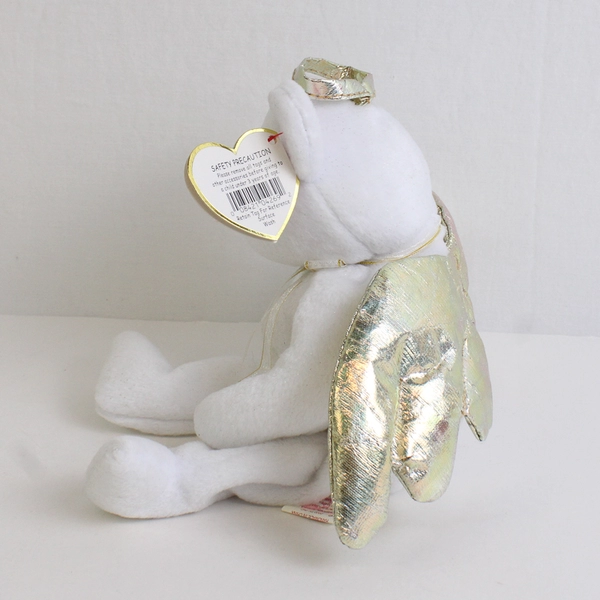 Ty Beanie Babies Halo II 2000 Angel Bear W/ Wings & Halo With Tag Plush Doll Toy