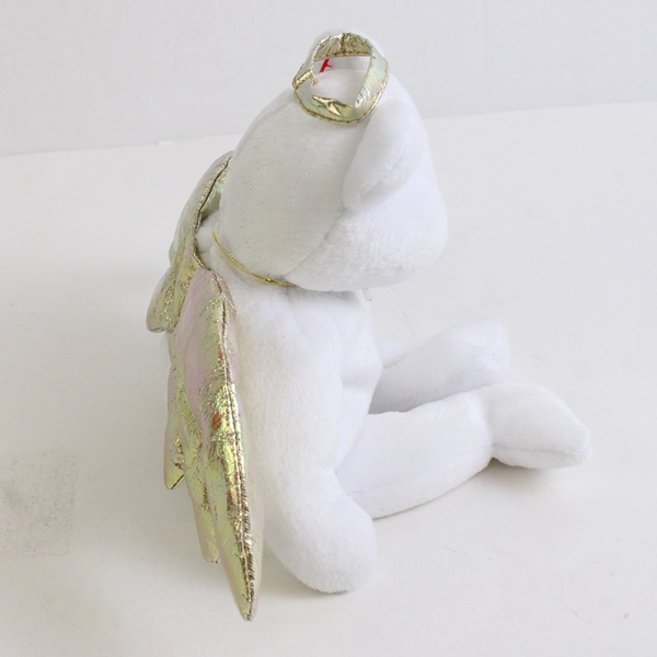Ty Beanie Babies Halo II 2000 Angel Bear W/ Wings & Halo With Tag Plush Doll Toy