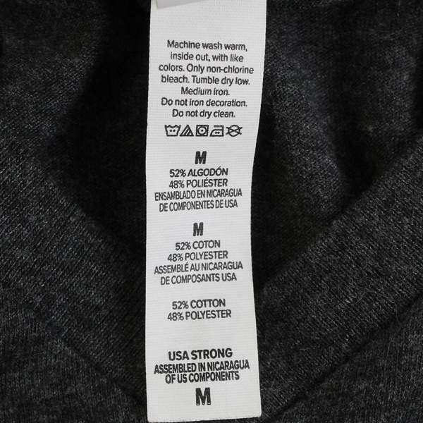 Bella + Canvas Women's M Gray "Backroads Go Active" Graphic V Neck Shirt