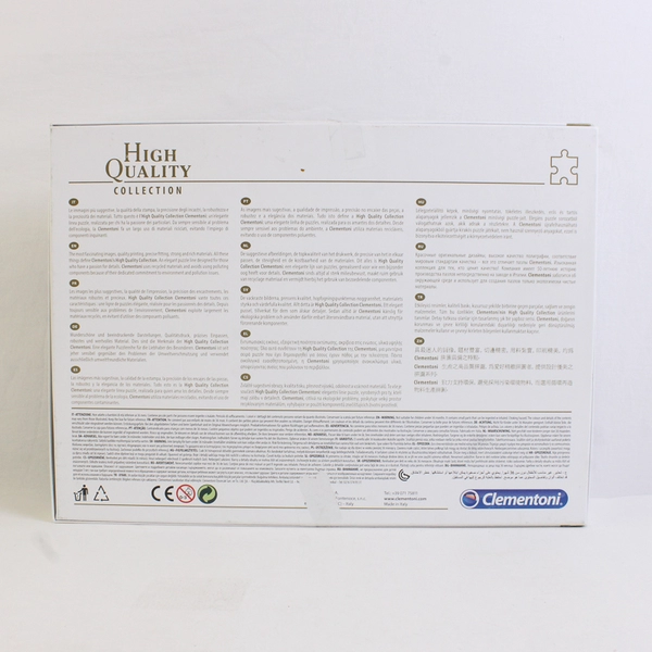 Clementoni 500 Piece Jigsaw Puzzle Amsterdam Complete 19"x14"