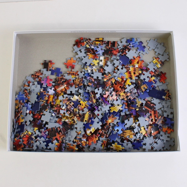 Clementoni 500 Piece Jigsaw Puzzle Amsterdam Complete 19"x14"