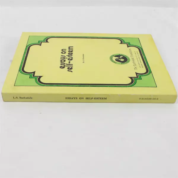 Essays on Self-Esteem by L.S. Barksdale Paperback