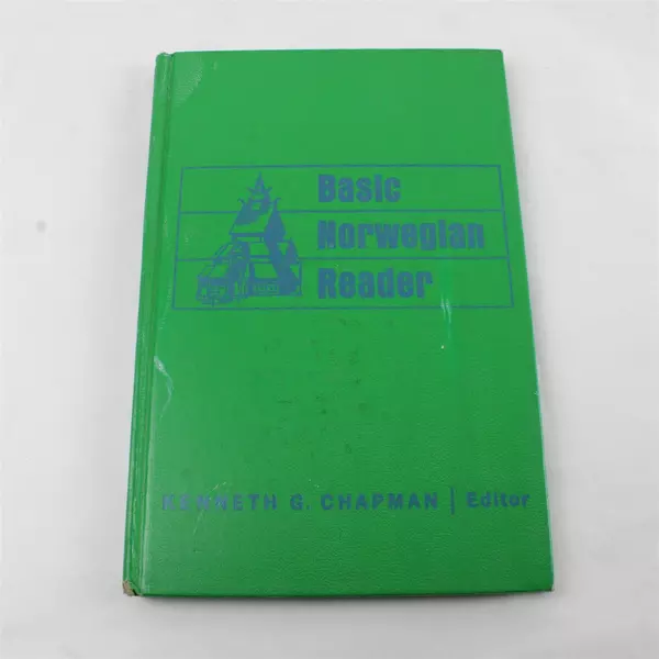 Basic Norwegian Reader by Kenneth G. Chapman 1966 Hardcover Vintage